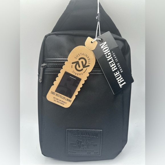 True Religion Other - True Religion Sling Crossbody Bag black Men